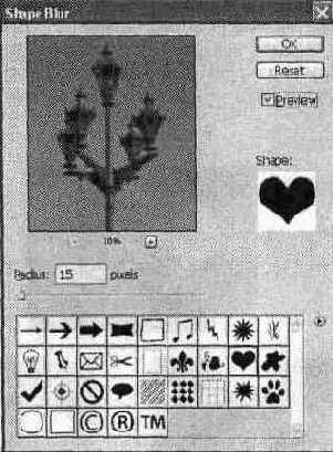 Shape Blur