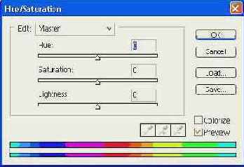    Hue/Saturation